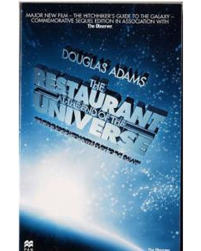 the restaurant at the end of the universe book