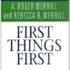 Buy First Things First book by Stephen R Covey at low price online in India
