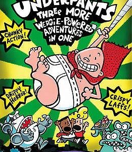 Buy Three More Wedgie Powered Adventures In One by Dav Pilkey at low price online in India