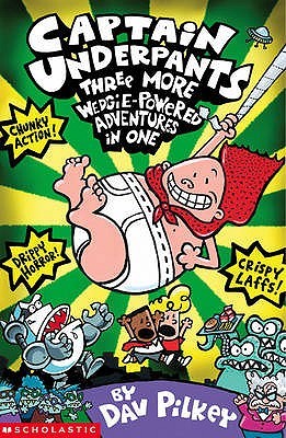 Buy Three More Wedgie Powered Adventures In One by Dav Pilkey at low price online in India