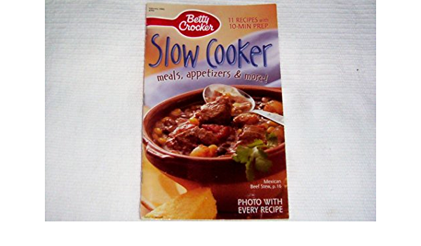 Buy Betty Crocker Slow Cooker -- Meals, Appetizers and More! at low price online in India