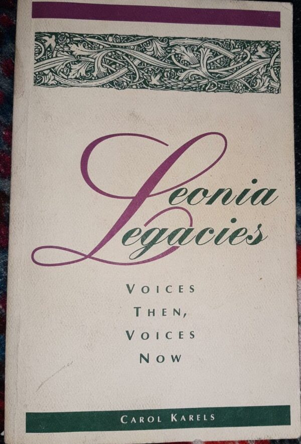 Buy Leonia Legacies Carol Karels at low price online in india