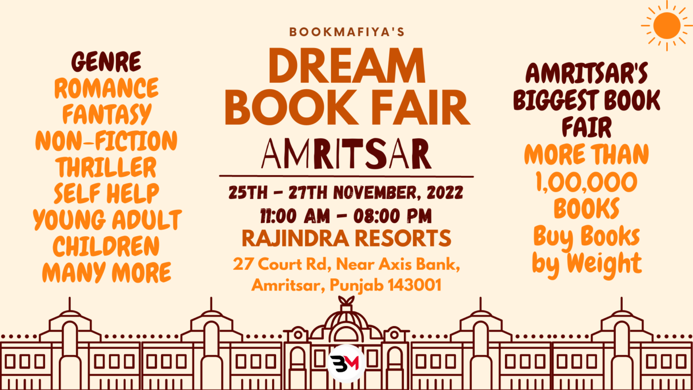 Amritsar book fair 2022, Book fair in Amritsar, BookMafiya's Dream Book Fair Amristar