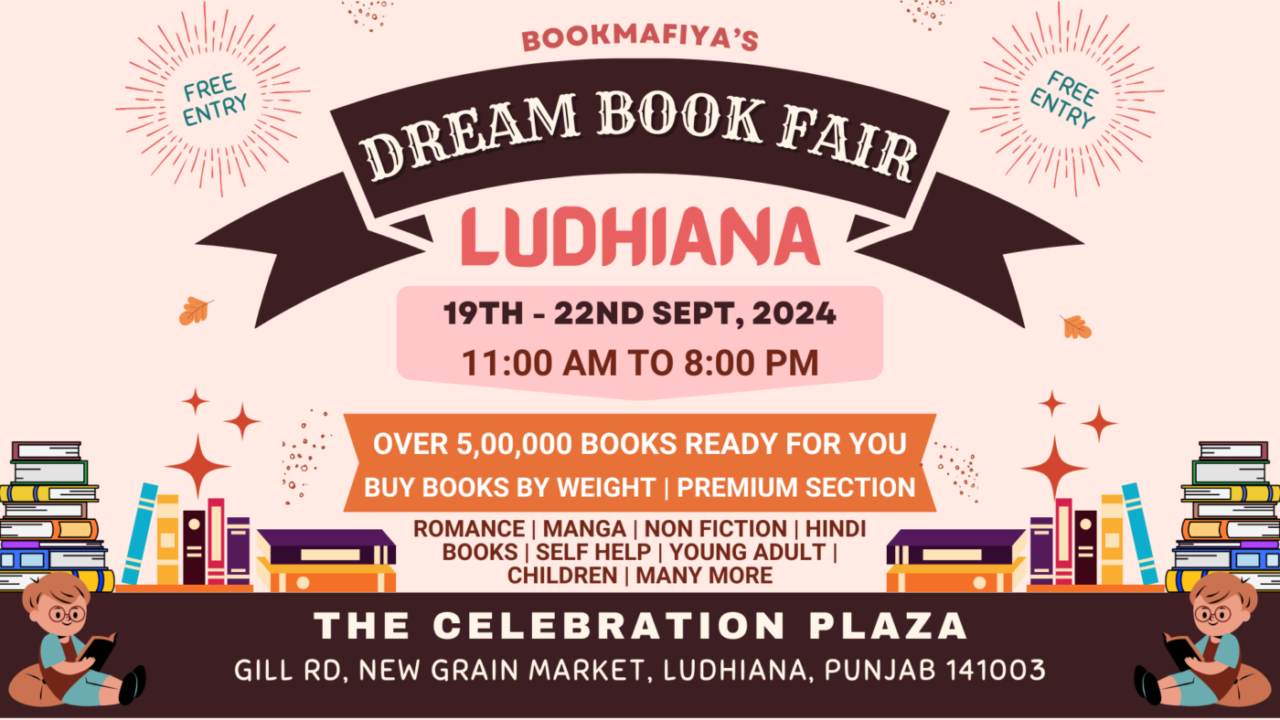 Ludhiana book fair, Book fair in Ludhiana, Ludhiana book fair 2024, book fair in Ludhiana 2024, BookMafiya's Dream Book Fair Ludhiana