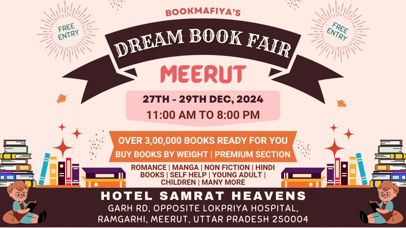 Meerut Book fair, Book fair in Meerut, BookMafiya's Dream Book Fair Meerut