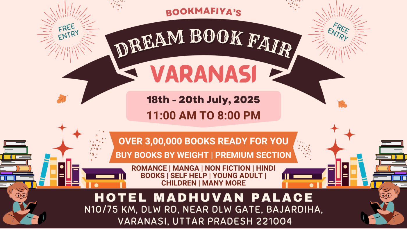 Varanasi Book Fair, Book Fair in Varanasi, BookMafiya's Dream Book Fair Varanasi, BookMafiya Varanasi Book Fair