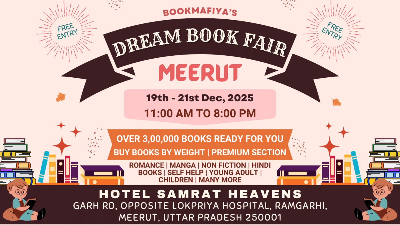 Meeurt book fair, Book fair in Meerut, BookMafiya's Dream Book Fair Meerut, BookMafiya Meerut book fair, Bookmafia meerut book fair