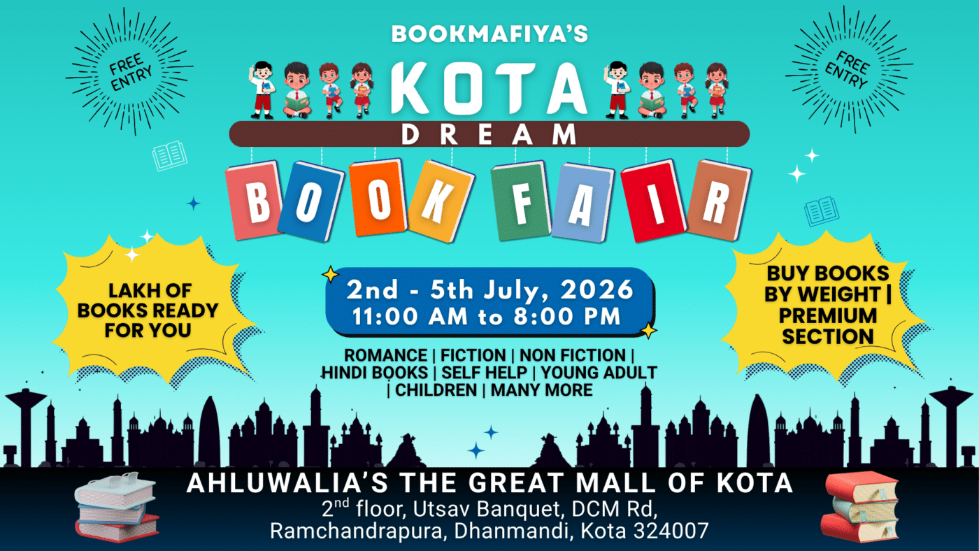 BookMafiya Dream Book Fair Kota, Book fair in Kota, Kota book fair, Kota bookmafiya book fair, Kota dream book fair, Dream book fair in Kota